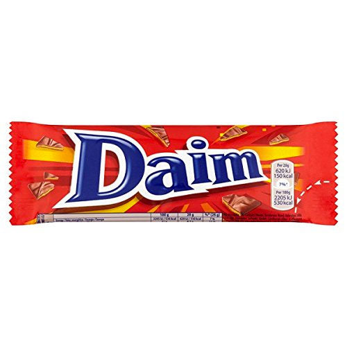 Daim Bar - Barretta di Cioccolato con Caramello croccante - 28g
